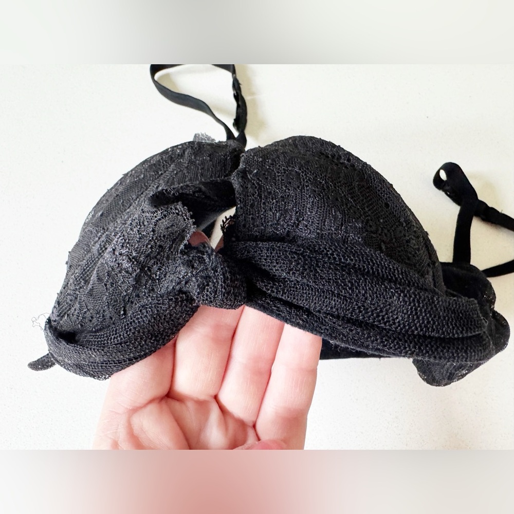 Black La Perla Bra - Picture 9 of 12